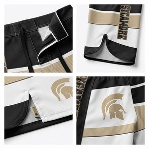 MMA Fight <b>Shorts</b> <b>Men</b> Customizable Microfiber Stretch Polyester Spandex Sublimated Moisture Wicking Fitted <b>Combat</b> Sports - Product Image 4