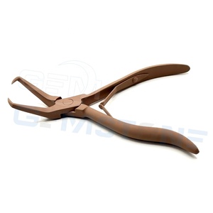 Pince à extensions capillaires en métal de 5,5 pouces, outil professionnel pour ouvrir les micro-anneaux et perles, pour l'application et le retrait d'extensions capillaires - Product Image 5