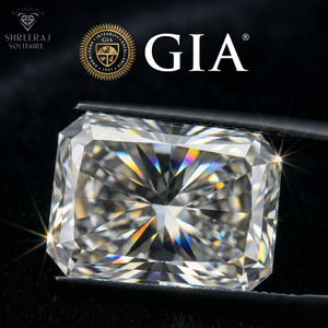 Diamantes Sueltos Blancos Naturales Certificados por GIA, Corte Radiante de 1.00 CT para Joyería, Diamantes Blancos Originales - Product Image 1