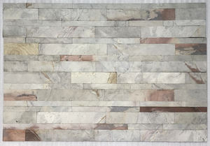 Revêtement mural décoratif en pierre d'ardoise naturelle flexible, design hôtelier de qualité, meilleur prix, épaisseur 4-6mm, 15x60cm - Product Image 5