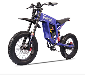 MEILLEURE OFFRE 2026 pour Moto Tout-Terrain avec Pneu Tout-Terrain de 16 Pouces, Frein à Disque, Amortisseur Arrière Noir 200350W 40-60km/h - Product Image 3
