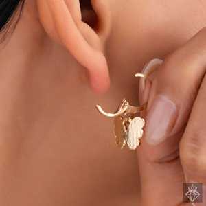 ต่างหูห่วงสวยป้องกันการเสื่อมเสียของผีเสื้อขี้เล่น prao - Product Image 1