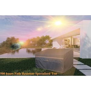 Copertura per Divanetto da Esterno a 2 Posti, Resistente all'Acqua e allo Sbiadimento, per Uso Esterno - Product Image 1