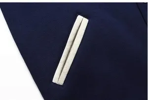 Wholesale Custom Team Sports <b>Jacket</b> <b>White</b> Blue Custom Baseball <b>Men's</b> Varsity Satin <b>Jackets</b> Customized Top Quality <b>Jackets</b> - Product Image 6