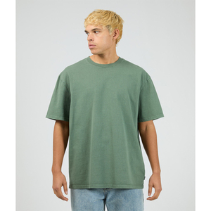 T-shirts amples à épaules tombantes de haute qualité pour hommes 2026 – 100 % coton, style décontracté et respirant pour l'été et la gym, séchage rapide - Product Image 1