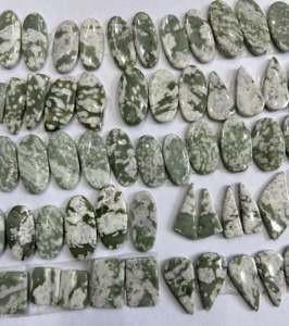 Lote al por mayor de cabujones de jade natural de grado AAA+ en forma de par, gemas de formas mixtas, tamaño personalizado, mejor valor - Product Image 6