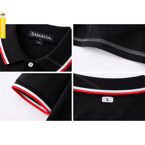 Camiseta de Manga Corta para Hombre Samavia Factory, de Algodón Tejido de 180g, con Bordado Frontal, Estilo Vintage, Logotipo Personalizado, Suave y Transpirable - Product Image 3