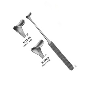 PISSCO Ophthalmic Lid Retractor Eyelid Retractor <b>Instrument</b> Eye Lid Retractor Surgical Lid Retractor Stainless Steel - Product Image 3