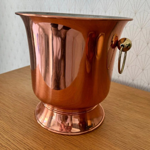 Seau à glace en aluminium moulé, refroidisseur à champagne, refroidisseur à vin tête de taureau, refroidisseur de bouteilles, refroidisseur à champagne, refroidisseur de boissons, aluminium - Product Image 6