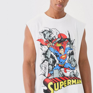Camiseta sin Mangas ACTS ENTERPRISE para Hombre, Estilo Regular, Secado Rápido, Anti-UV, Transpirable, Poliéster/Algodón, Color Sólido - Product Image 4