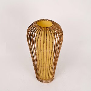Lámparas de pie de bambú natural para decoración de sala de estar, precio directo de fábrica, lámpara de pie artesanal. - Product Image 4