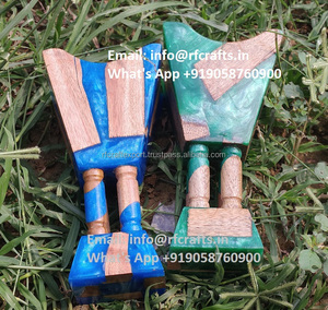 Résine musulman Ramadan brûleur d'encens décoration de la maison moyen-orient arabe Mabkhara brûleur de charbon de bois en vrac pour le parfum d'intérieur - Product Image 5