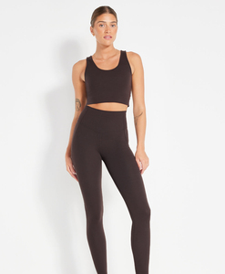 Leggings Deportivos de Cintura Alta sin Costuras para Mujer, Pantalones de Yoga Transpirables de Punto Elástico para Entrenamiento y Running - Product Image 1
