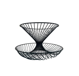 High Quality Metal Fruit <b>Basket</b> For Home Kitchen Counter Fruit Vegetable Bread Storage And <b>Table</b> Decoration - Product Image 2