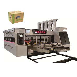 SYKM Machine d'impression, rainurage et découpe avancée 3 couleurs pour boîtes à <span class=keywords><strong>pizza</strong></span> et à fruits - Product Image 3