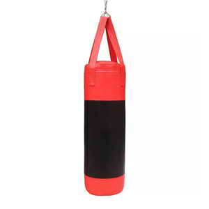 Sac de frappe lourd en cuir PU durable avec logo personnalisé, outil d'entraînement pour hommes, rempli de sable, meilleure qualité avec OEM - Product Image 1