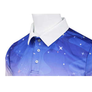 เสื้อโปโลคุณภาพพรีเมียม ระบายอากาศได้ดี สีตามสั่ง บริการ OEM ราคาขายส่ง เสื้อโปโลชาย - Product Image 4