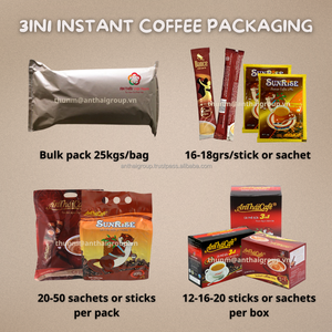 [ÉCHANTILLON GRATUIT] CAFÉ EN POUDRE INSTANTANÉ MARQUE PRIVÉE : LATTE 3 EN 1, CAFÉ AU LAIT GLACÉ, ÉTIQUETTE PERSONNALISÉE DIRECTEMENT DE L'USINE - Product Image 3