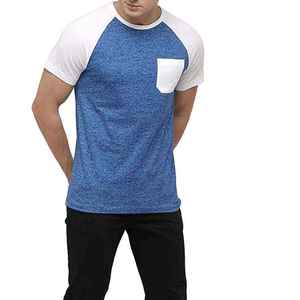 เสื้อยืดผู้ชาย คอตตอนเนื้อหนา แขนสั้น คอกลม 220GSM เสื้อยืดออกกำลังกาย เสื้อยืดวิ่ง สำหรับผู้ชาย - Product Image 3