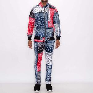 Ensemble de survêtement d'hiver sur mesure pour homme : sweat à capuche et pantalon de jogging décontracté avec fermeture éclair intégrale et poches - Product Image 5