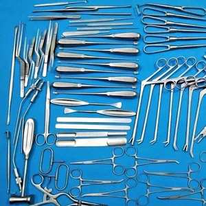 Juego de instrumentos quirúrgicos ortopédicos para laminectomía, 78 piezas, acero inoxidable, herramientas quirúrgicas reutilizables, CE Narham Enterprises - Product Image 1