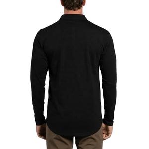 Camisa Casual para Hombre, Manga Larga, Antiarrugas, 100% Algodón, Venta al Por Mayor, OEM, de Alta Calidad, Orientada a la Exportación - Product Image 5