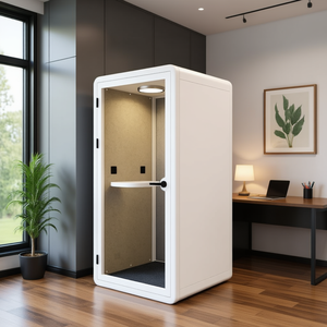 Cabines acoustiques de bureau QUAD HiPod avec fonctions d'intimité pour les appels téléphoniques et l'utilisation au bureau - Product Image 3