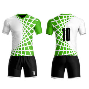 Nouvelle Arrivée 2025 – Ensembles d'uniformes de football personnalisés 100 % polyester, respirants et imprimés, vente en gros - Product Image 3