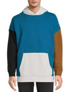 Sweat-shirts à capuche pour hommes personnalisés avec logo sur le devant, en mélange polyester/coton, tissu personnalisé, molleton épais - Product Image 5