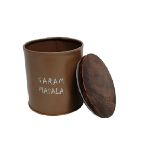 Ensemble de rangement de cuisine en métal, bocaux hermétiques pour grains de café, farine, thé, conteneurs de stockage en tôle galvanisée de bonne qualité, récipients de cuisine - Product Image 1