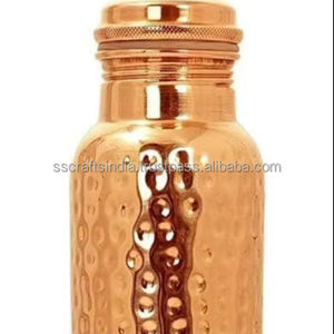 Botella de agua de cobre puro de lujo de primera calidad para uso en Spa doméstico y colecciones de regalos con disponibilidad de suministro mundial - Product Image 1