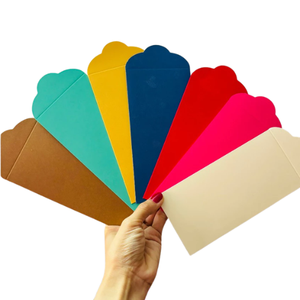 ซองจดหมายสีแดงประกายวิบวับ ซองจดหมายสีแดงเคลือบกลิตเตอร์สำหรับเทศกาลตรุษจีนเวียดนาม ซองใส่เงินนำโชค ปีแพะ 2027 - Product Image 3