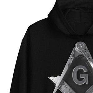 เสื้อฮู้ดผู้ชายลายฟรีเมสัน ดีไซน์ทันสมัย ดั้งเดิม โดดเด่น สวมใส่สบาย เสื้อฮู้ดผู้ชายลายฟรีเมสัน - Product Image 6