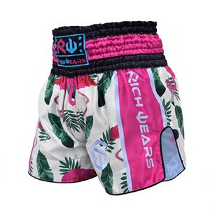 กางเกงมวยไทย MMA สำหรับผู้ใหญ่ แบบยูนิเซ็กซ์ รับสกรีนโลโก้ ผ้าโพลีเอสเตอร์ 100% น้ำหนักเบา ระบายอากาศได้ดี - Product Image 2