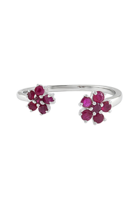 Anillo de Zafiro Multicolor en Plata de Ley 92.5 KLSR-11736 - Product Image 5