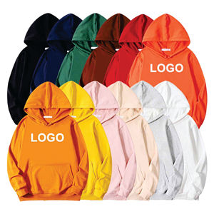 เสื้อฮู้ดพรีเมียมแบบยูนิเซ็กซ์ ผ้าฝ้าย 100% เฟรนช์เทอร์รี่ สวมใส่สบาย ทรงปกติ มีกระเป๋า ดีไซน์เรียบง่าย สีพื้น ระบายอากาศได้ดี เหมาะสำหรับใส่ในฤดูใบไม้ร่วง - Product Image 1