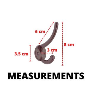 Customizable Wall Hook Jewelry Clothing Wardrobe <b>Bathroom</b> <b>Kitchen</b>-Rustproof Wall-Mounted Aluminum Heavy Duty Eco-Friendly Luxury - Product Image 5
