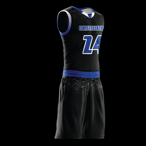 Ensembles de maillots de basketball réversibles personnalisés pour adultes, imprimés par transfert thermique, avec shorts d'été – Vente en gros à prix abordable - Product Image 5