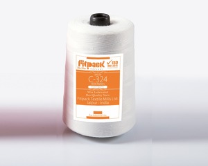 Fil à coudre de qualité supérieure C324, cône de cire blanche lubrifiée, 4000 mètres, fil durable pour couture industrielle - Product Image 3