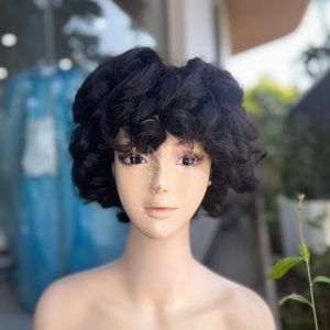 Perruque Courte Bouclée Vietnamienne Prix de Gros, Cheveux Humains Bruts, Fournisseur d'Extensions de Cheveux Humains Vierges 2025 - Product Image 5