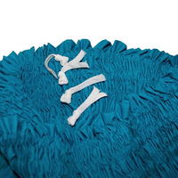 Jupe hawaïenne à volants pour femme, motif floral paradisiaque, taille naturelle respirante, élégante, pour les vacances à la plage, décontractée et tendance
