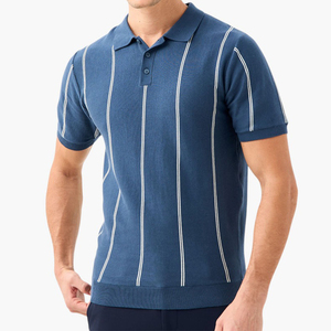 เสื้อเชิ้ตผู้ชายไซส์ใหญ่ ระบายอากาศได้ดี มีกระเป๋า ผ้าฝ้ายถัก 100% แขนสั้น ดีไซน์ลำลอง - Product Image 6