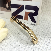 Poignée de tiroir en aluminium doré ZERUN, poignée de meuble pour armoires de cuisine et de salle de bain