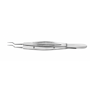 Pinzas de Sutura con Punta de Bayoneta Stephens, Acero Inoxidable, Reutilizables, Instrumento Microquirúrgico Oftálmico, NAZIR HABIB, Certificado CE - Product Image 1