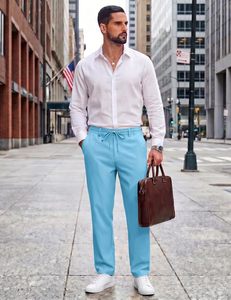 Premium <b>Men's</b> Knit <b>Lounge</b> <b>Pants</b> Lightweight Cotton Sleepwear Drawstring Closure Eco-Friendly Breathable Casual Home Wear Custom - Product Image 4
