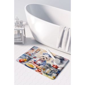 Tapis de cuisine en mousse à mémoire de forme maltais le Chef lavable en machine coussin anti-fatigue tapis de bain ou tapis de cuisine confort - Product Image 3