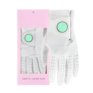 High Quality Customizable Logo Men'<b>s</b> Sports Golf Gloves Best Quality Customized Adult Size Sports Long-Lasting Use Sports Buckle - Product Image 6