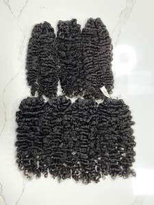 Extensions de cheveux humains vietnamiens bouclés birmans Double trame tissage de cheveux cuticules alignés best-seller pour les femmes noires - Product Image 5