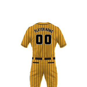 Uniformes de Béisbol Americanos Hechos en Pakistán, Fabricación Profesional, Personalizables para Hombre, Manga Corta, 100% Poliéster - Product Image 3