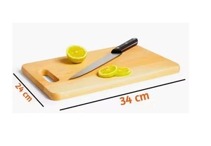 Planche à découper en bois élégante pour l'affichage sur comptoir et la préparation efficace des aliments – Meilleur prix - Product Image 3